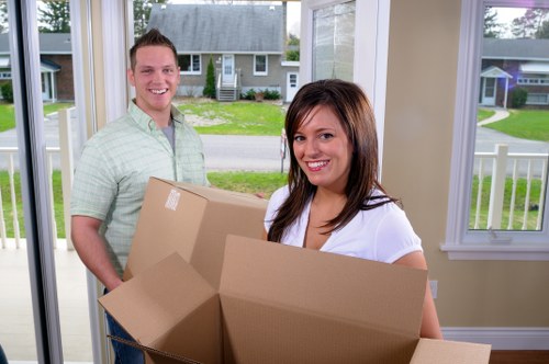 Waste removal items prepared for lawful collection