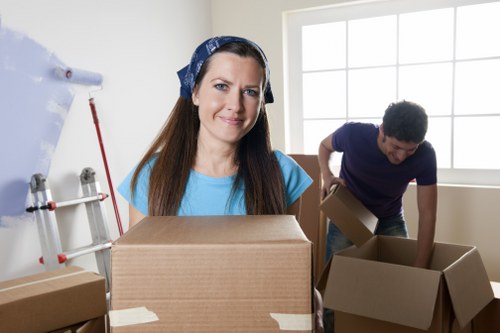Commercial and household moving truck transport across Lambeth