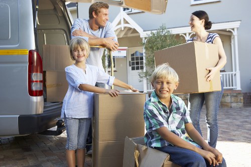 Careful loading of household items for a same-day removal in Lambeth