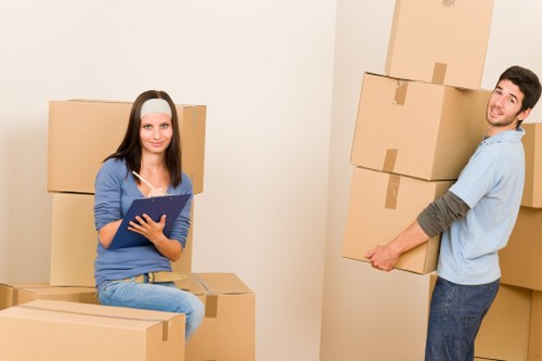 Careful transport of office furniture and equipment in Lambeth